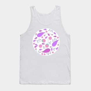 Flowerish spring pattern Tank Top